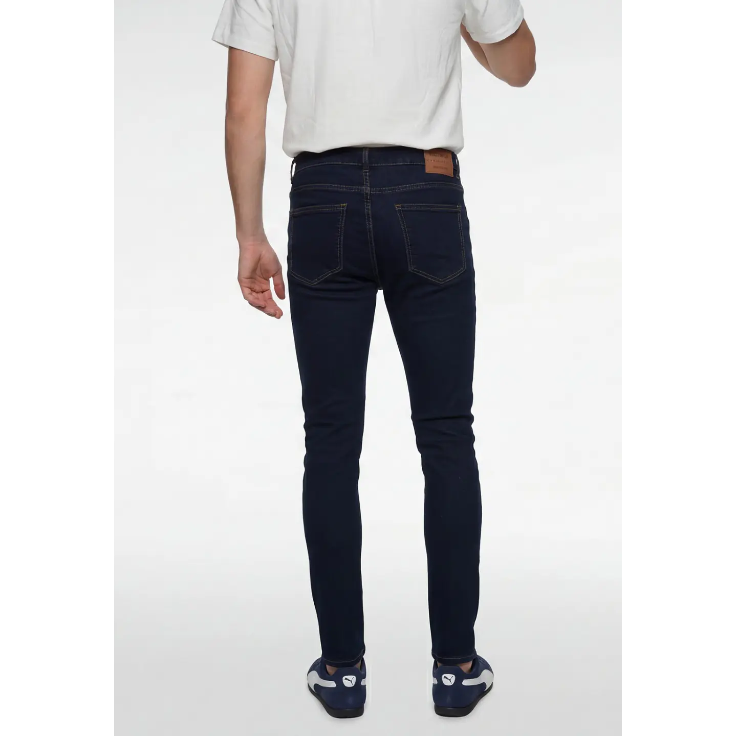 Jeans Slim Hombre Azul 2