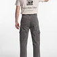 Jeans Contraste Cargo Hombre Café - Miniatura 2
