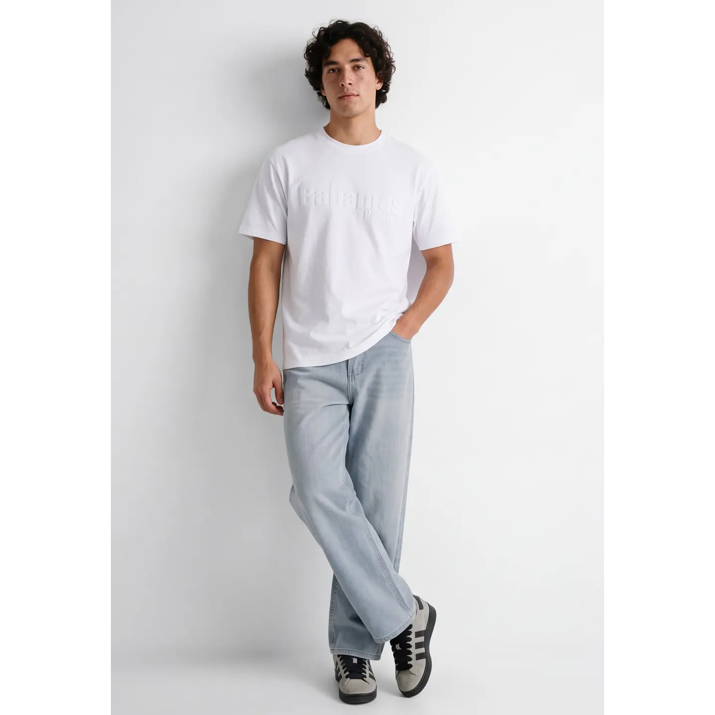 Jeans Baggy Hombre Celeste 3