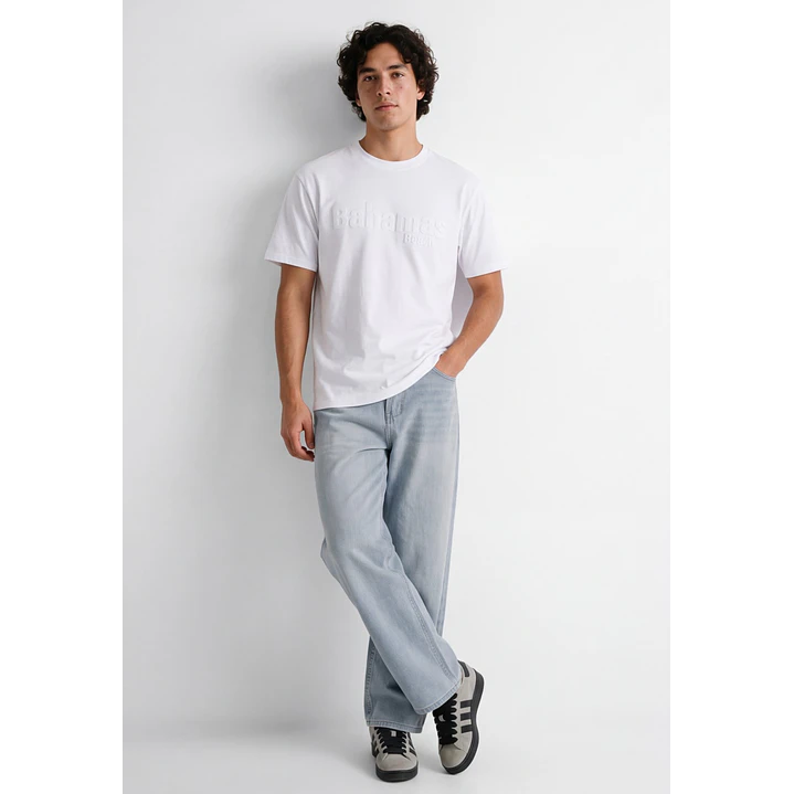 Jeans Baggy Hombre Celeste 3