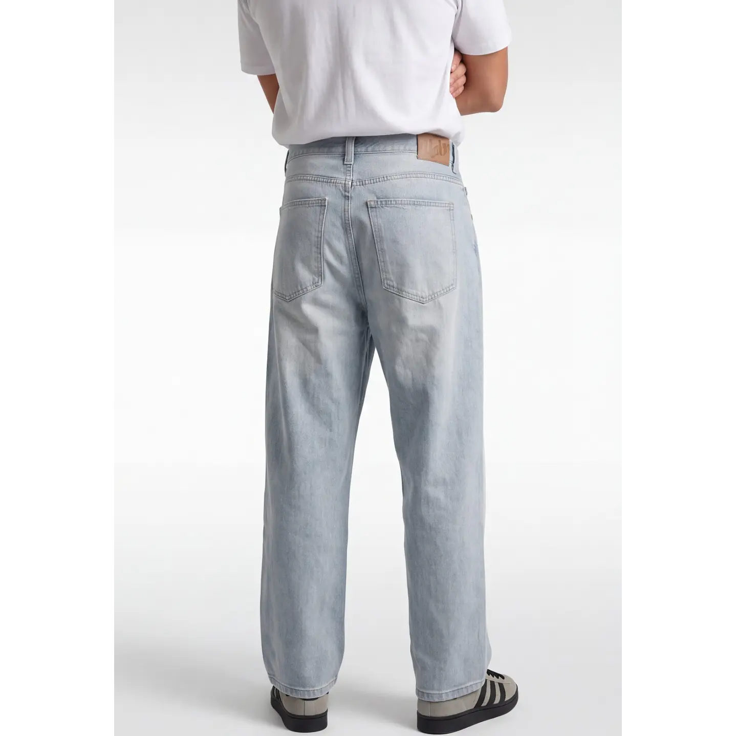Jeans Baggy Hombre Celeste 2