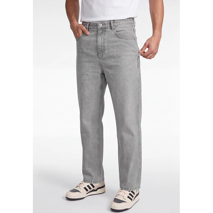 Jeans Baggy Hombre Gris 1