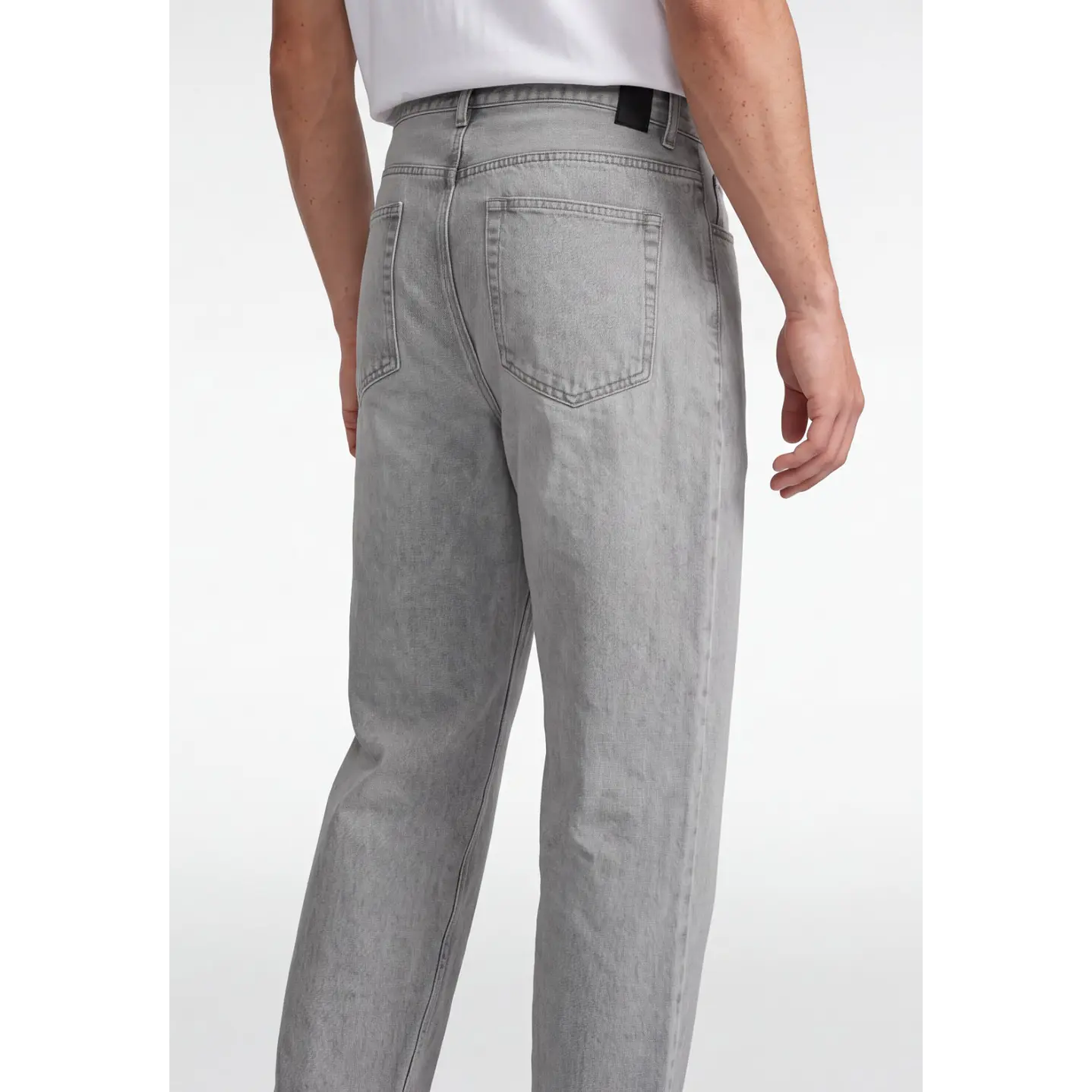Jeans Baggy Hombre Gris 2