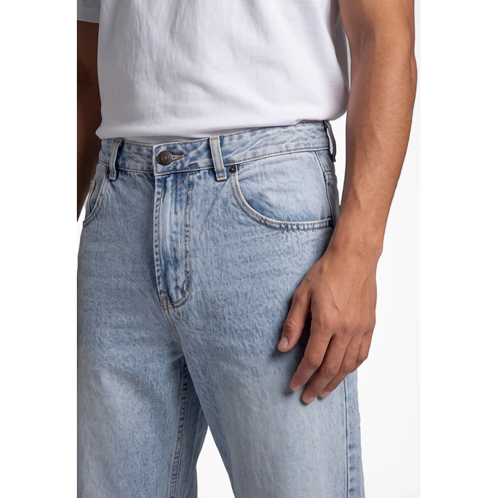 Jeans Loose Fit Hombre Celeste 4