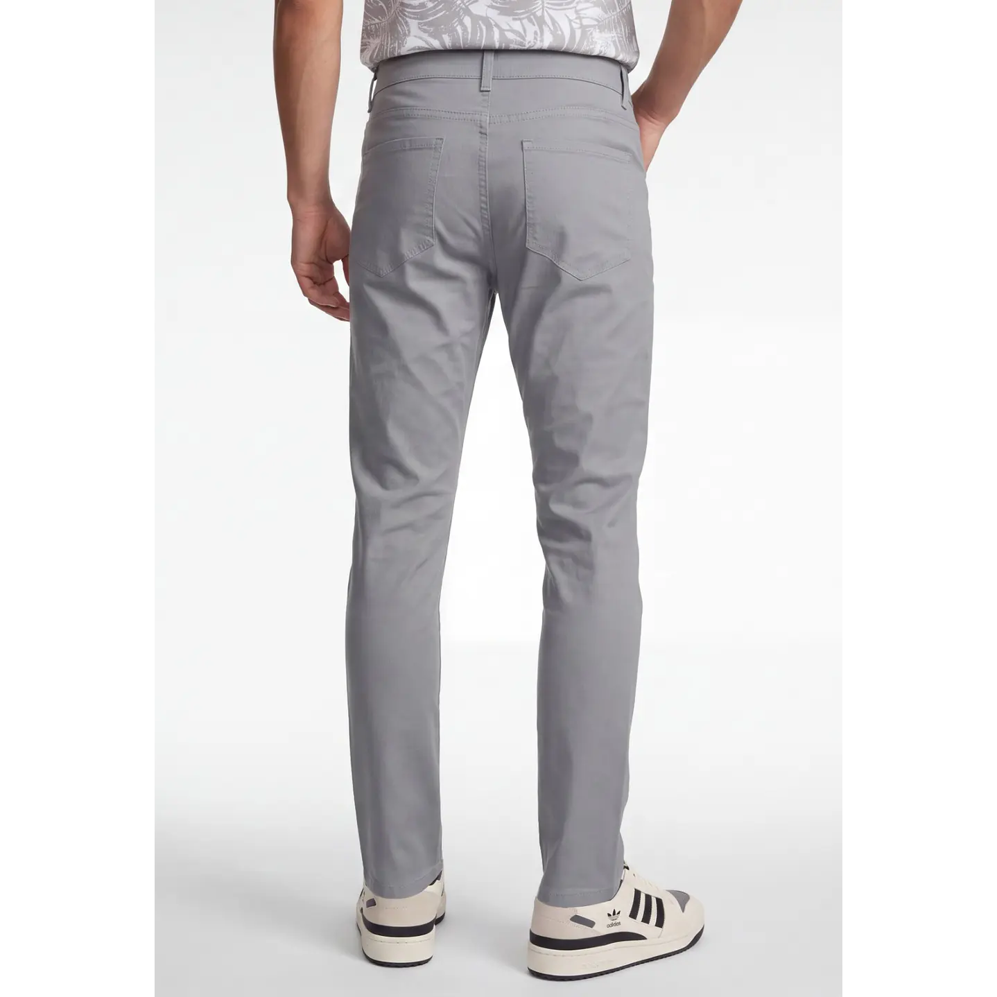 Jeans Slim Hombre Gris 2