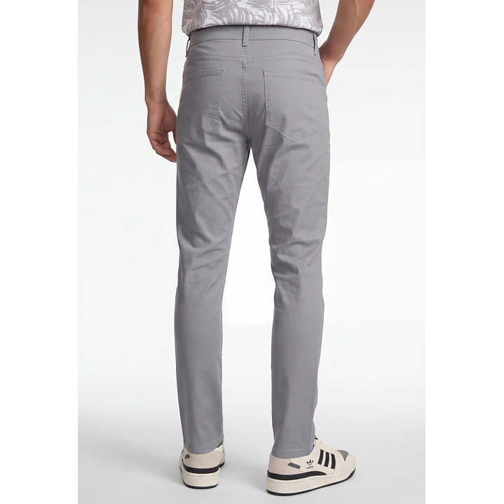 Jeans Slim Hombre Gris 2