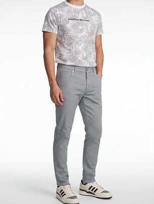 Jeans Slim Hombre Gris