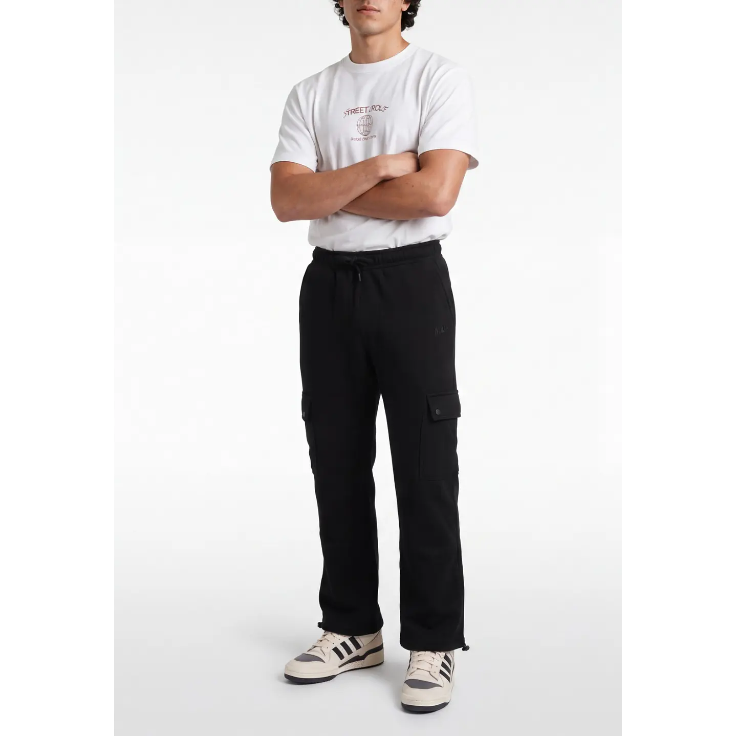 Buzo Ajustable Cargo Hombre Negro 1
