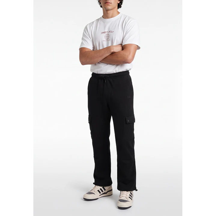 Buzo Ajustable Cargo Hombre Negro 1