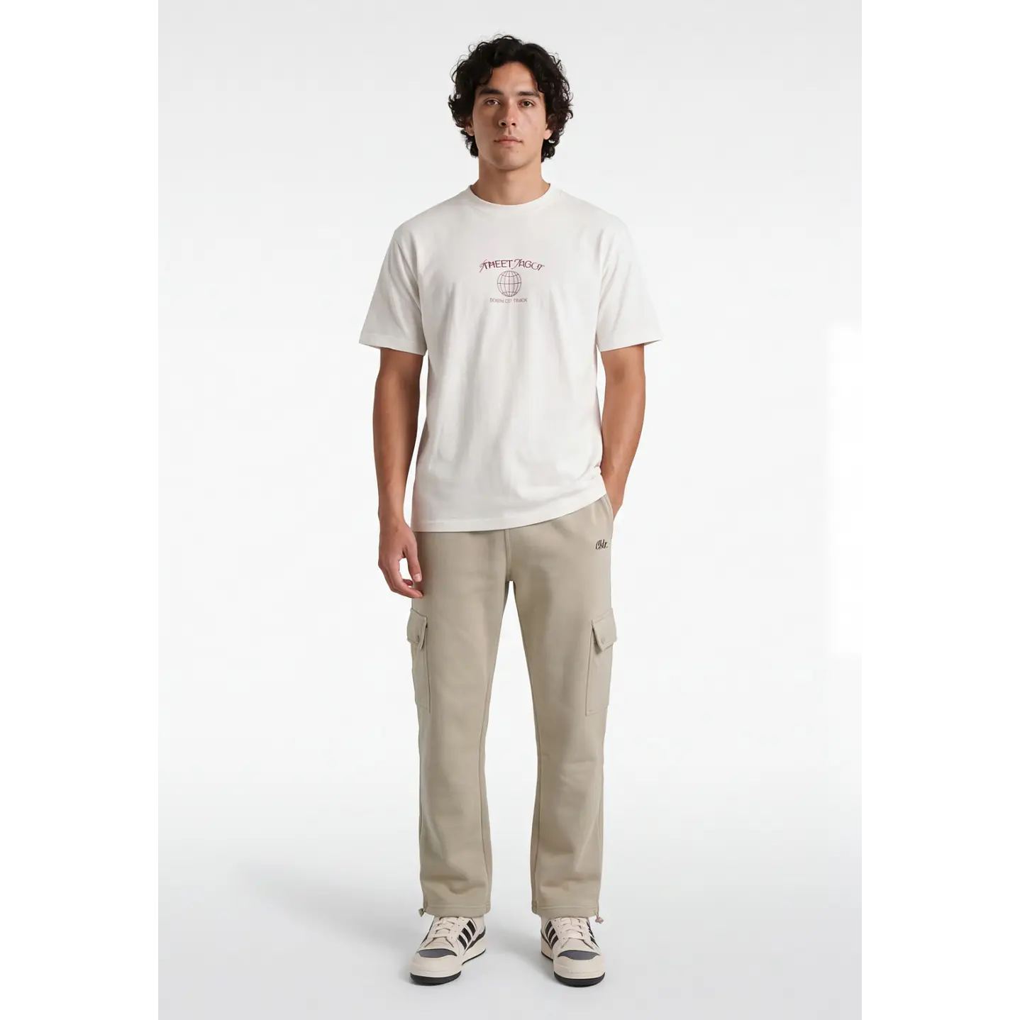 Buzo Ajustable Cargo Hombre Beige 3