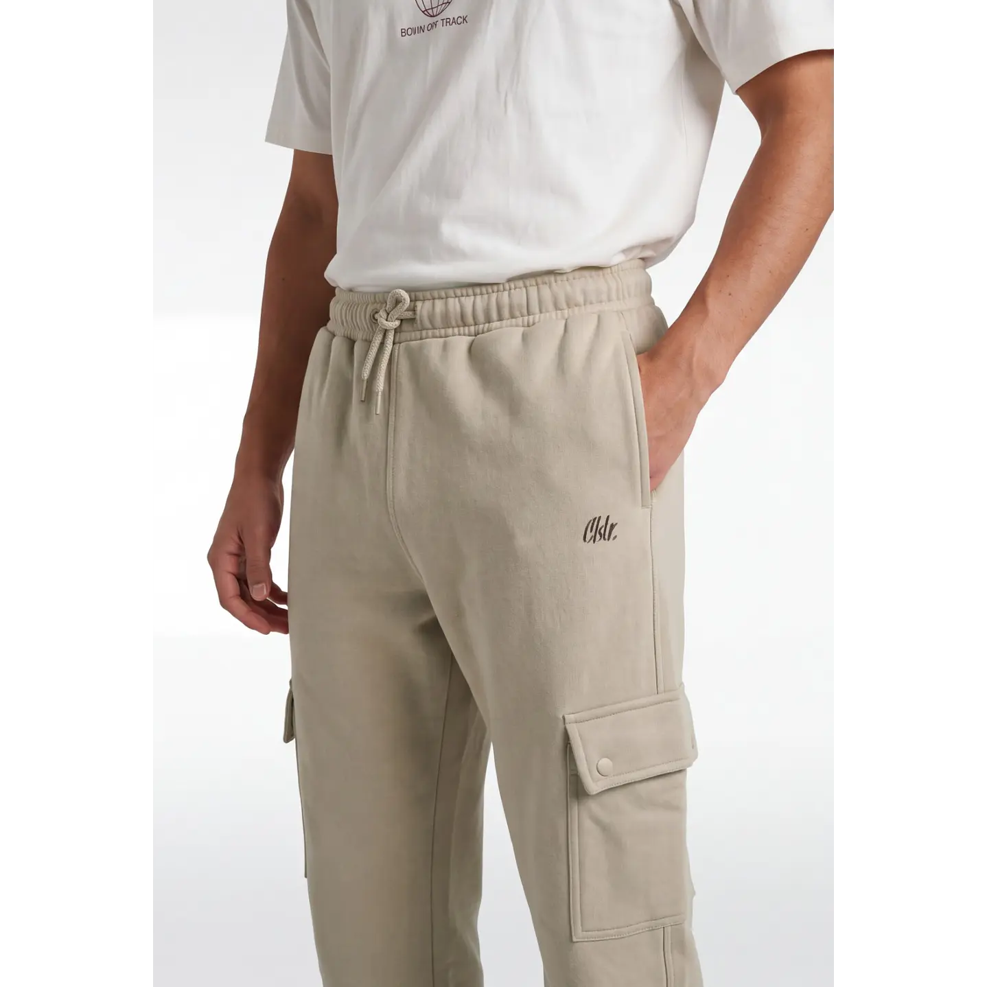 Buzo Ajustable Cargo Hombre Beige 4