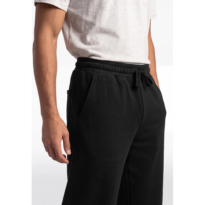 Buzo Super Baggy Hombre Negro 4