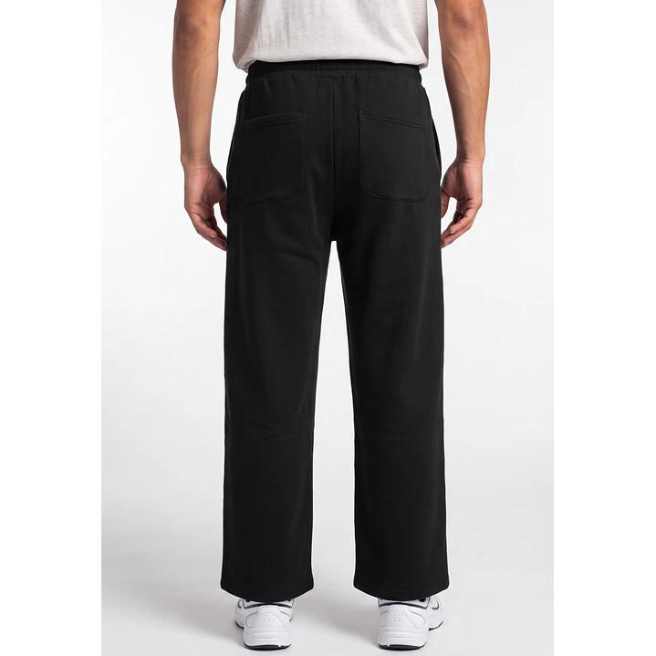 Buzo Super Baggy Hombre Negro 2