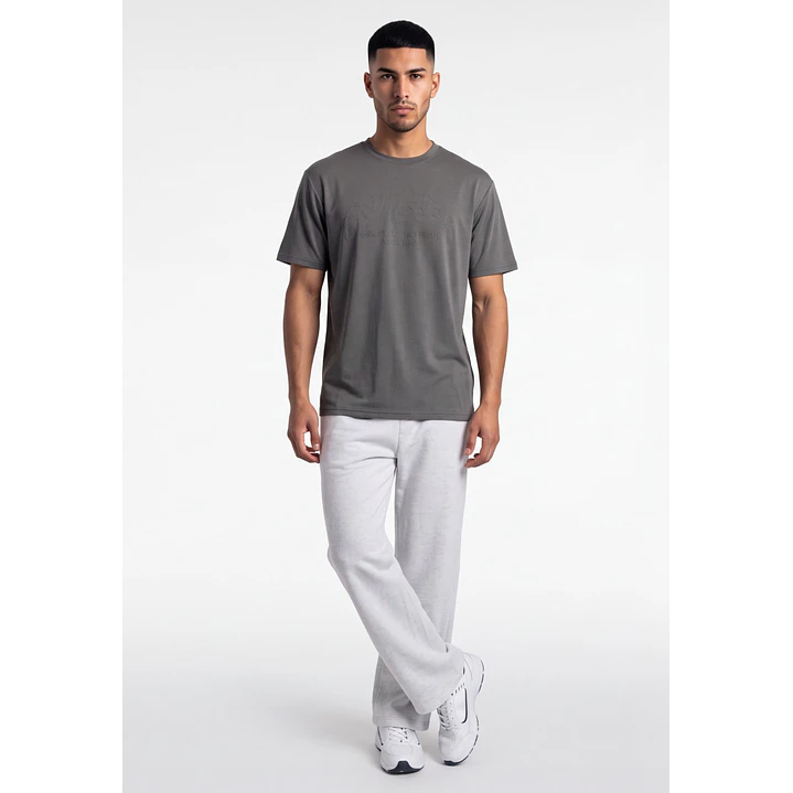 Buzo Super Baggy Hombre Gris 3
