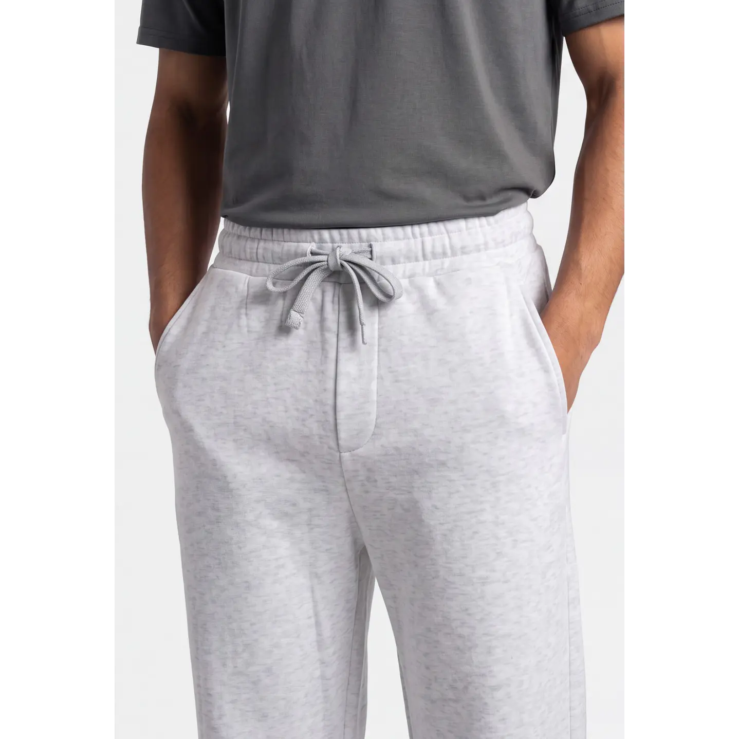 Buzo Super Baggy Hombre Gris 4