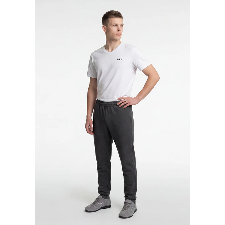 Buzo Básico Jogger Hombre Gris 4