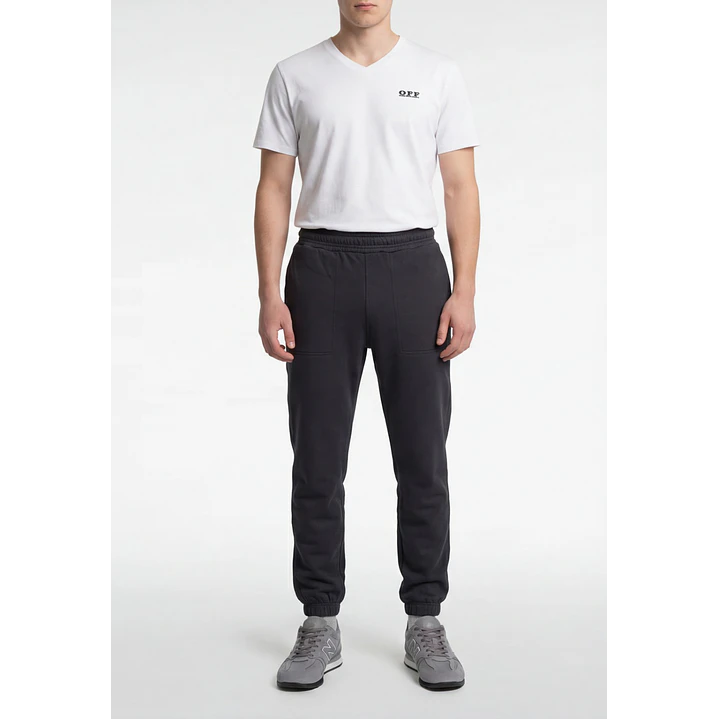 Buzo Básico Jogger Hombre Gris 1