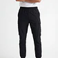 Pantalón Cargo Hombre Negro - Miniatura 1
