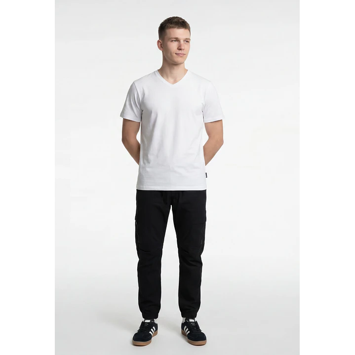 Pantalón Cargo Hombre Negro 3