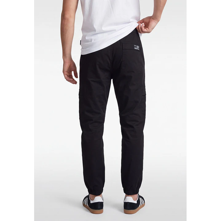 Pantalón Cargo Hombre Negro 2