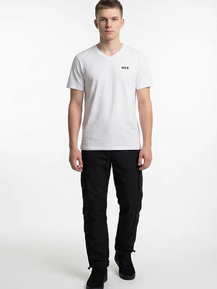 Pantalón Ajustable Cargo Hombre Negro