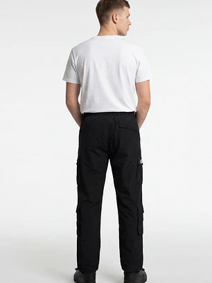 Pantalón Ajustable Cargo Hombre Negro