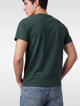 Polera Básica Hombre Verde