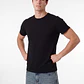 Polera Básica Hombre Negro - Miniatura 1
