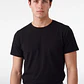 Polera Básica Hombre Negro - Miniatura 4
