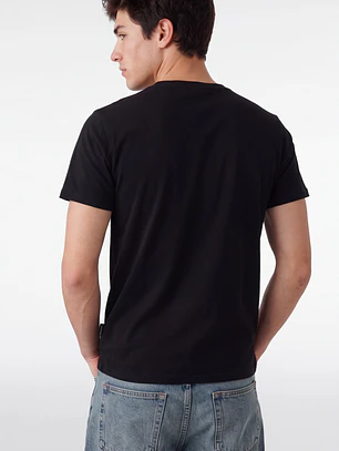 Polera Básica Hombre Negro