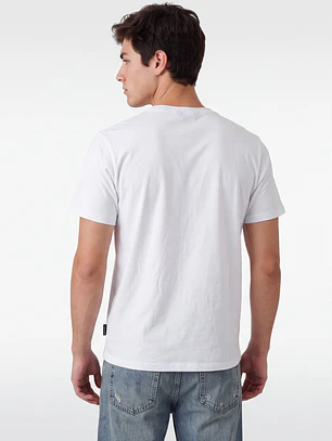 Polera Básica Hombre Blanco