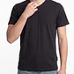 Polera Básica Cuello V Hombre Gris - Miniatura 4