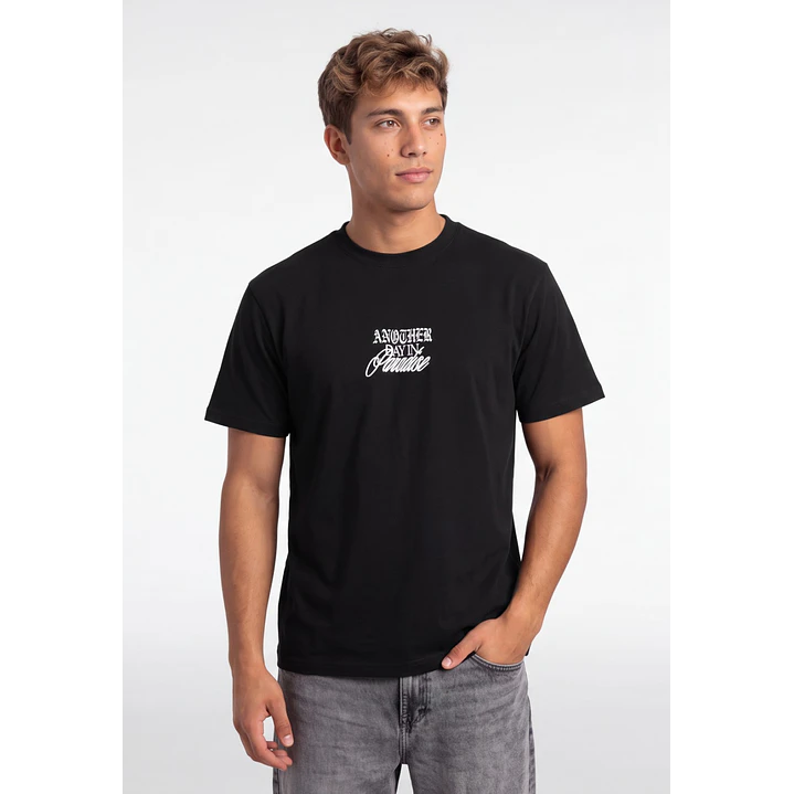 Polera Gallery Hombre Negro 2