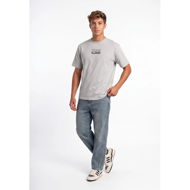Polera Allowed Hombre Gris 3