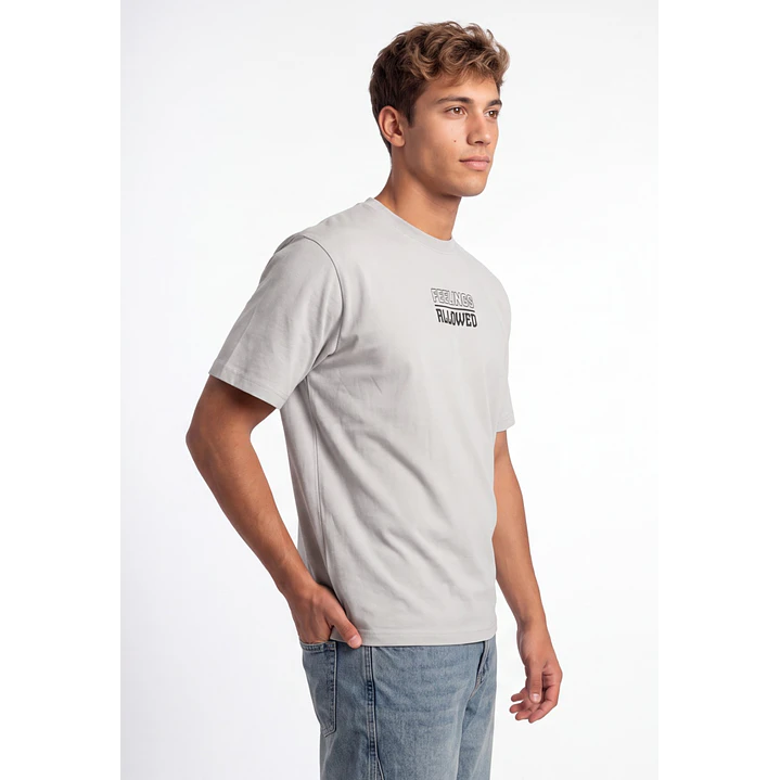 Polera Allowed Hombre Gris 4