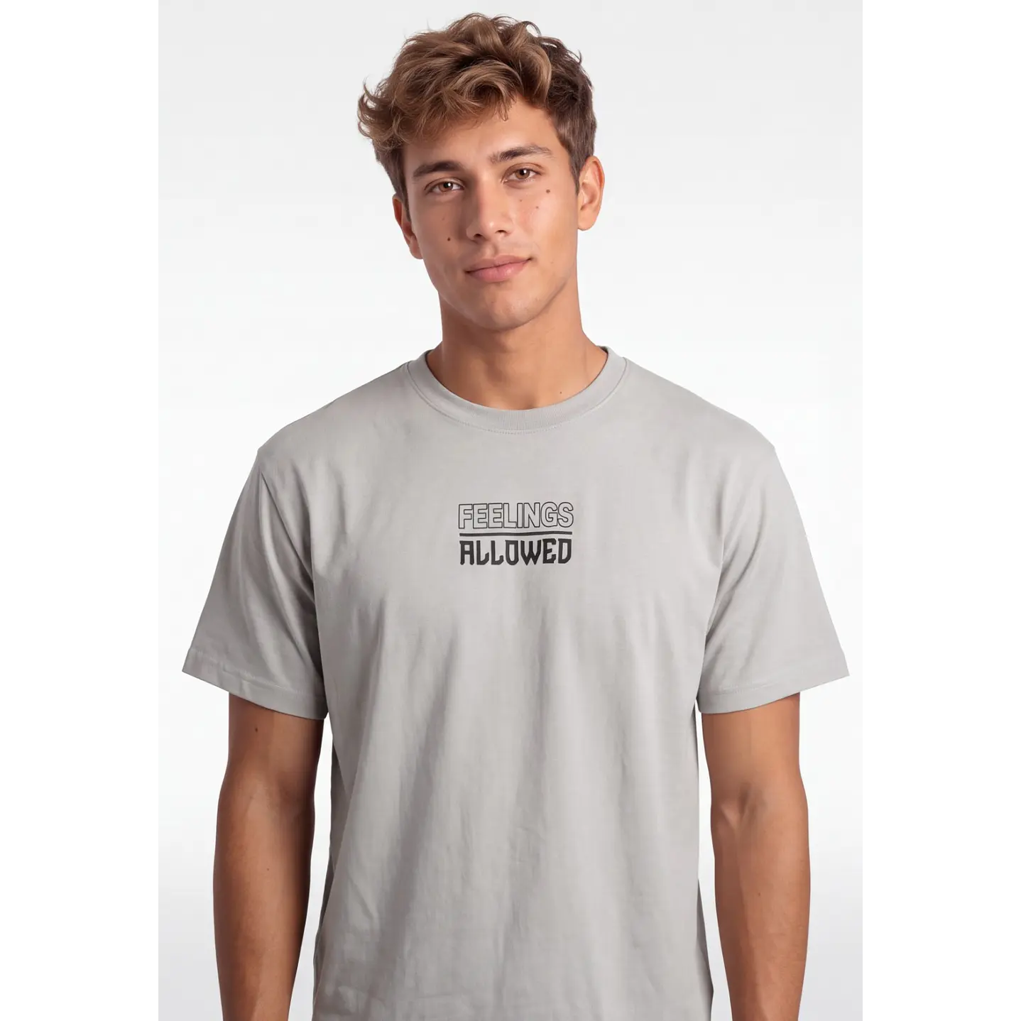 Polera Allowed Hombre Gris 2