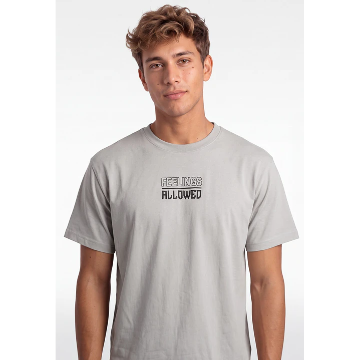 Polera Allowed Hombre Gris 2