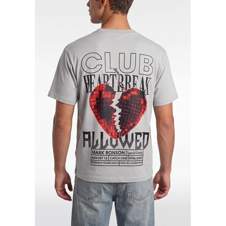 Polera Allowed Hombre Gris 1