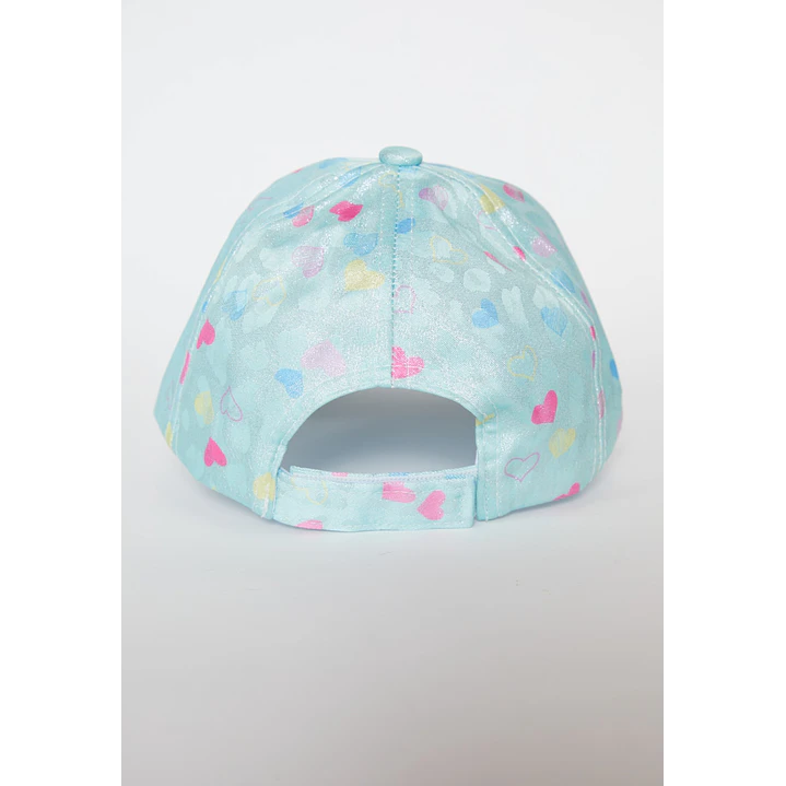 Gorro Corazón Celeste 2