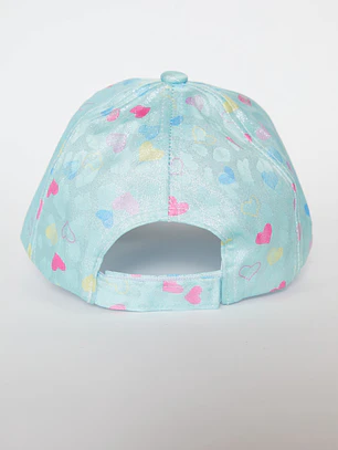 Gorro Corazón Celeste