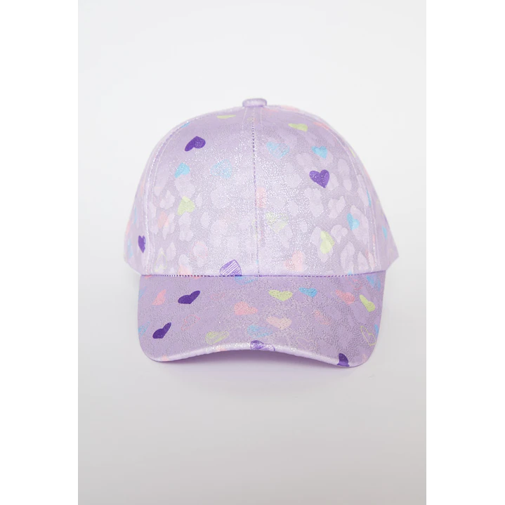 Gorro Corazón Morado 3