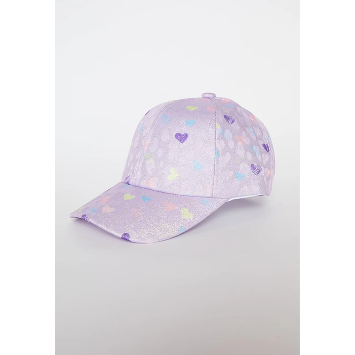 Gorro Corazón Morado 1