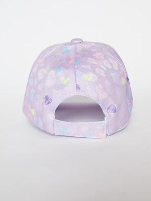 Gorro Corazón Morado