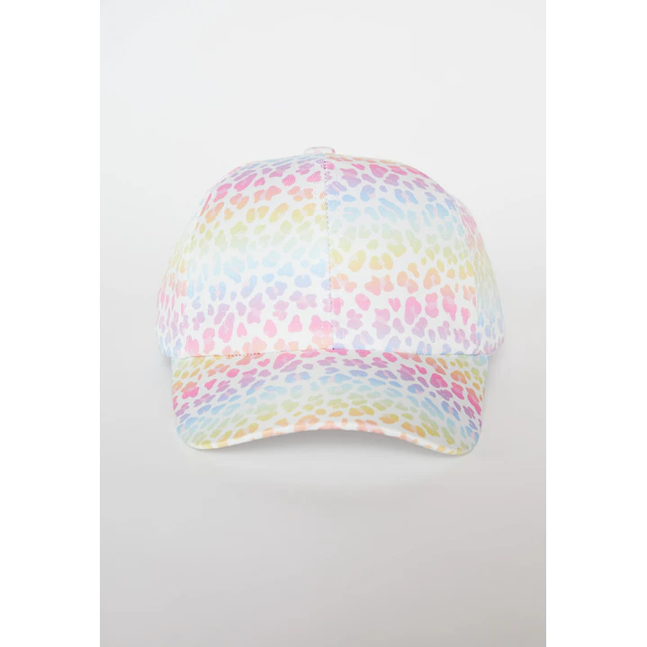 Gorro Animal Print Blanco 3
