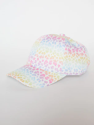 Gorro Animal Print Blanco