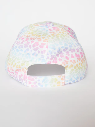 Gorro Animal Print Blanco