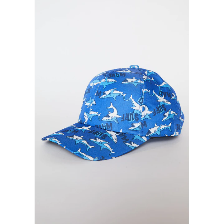 Gorro Shark Azul 1