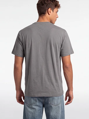 Polera Death Metal Hombre Gris