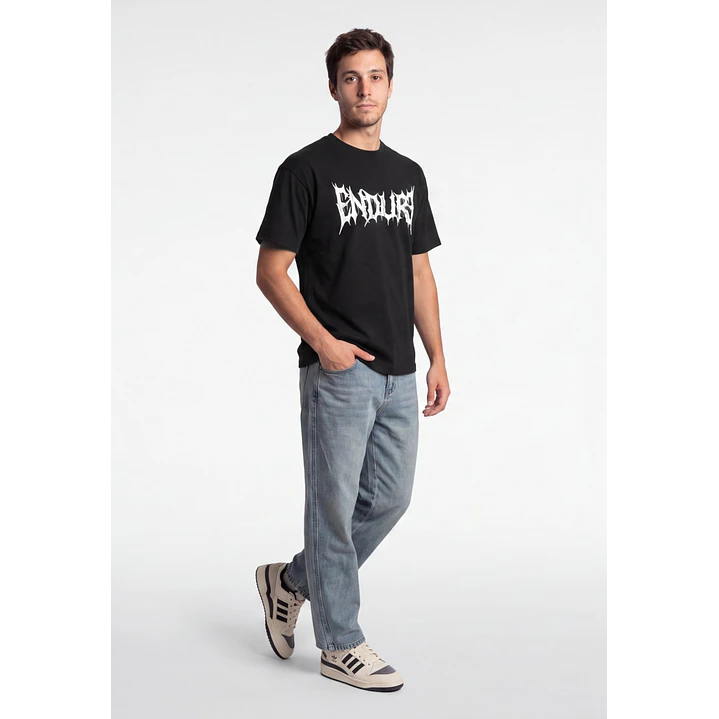 Polera Endurs  Hombre Negro 3