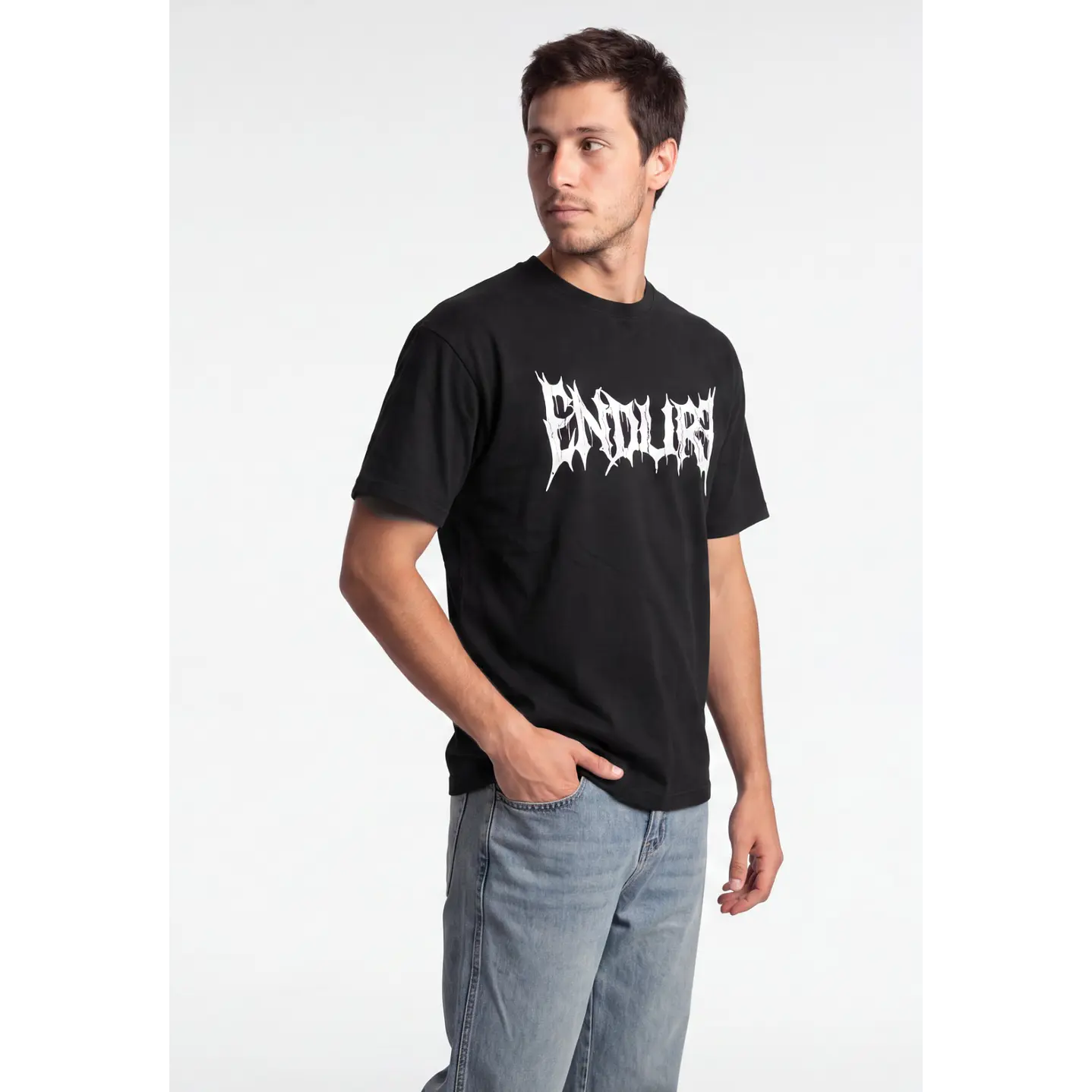 Polera Endurs  Hombre Negro 4